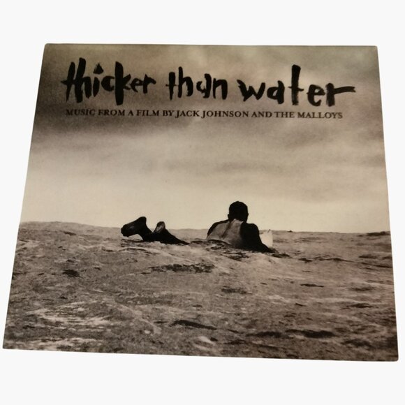 Thicker Than Water CD Soundtrack  Jack Johnson  The Malloys - Picture 1 of 4